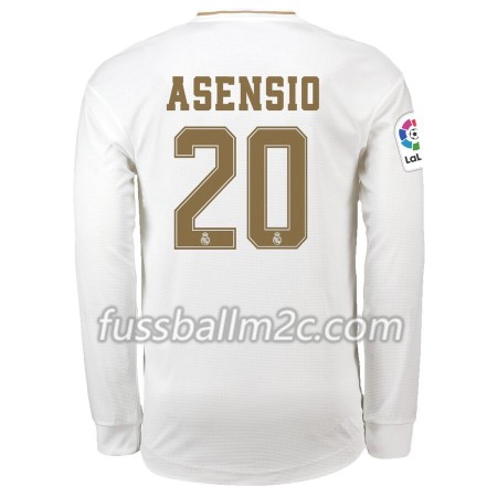 Fußballtrikots Real Madrid Marco Asensio 20 Heim Trikotsatz 2019-2020 Langarm Fußballtrikots Real Madrid Marco Asensio 20 Heim Trikotsatz 2019-2020 Langarm